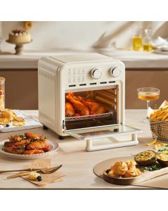 Joyoung Electric Oven Air Fryer, 9L Multi-function Household Oven with Precise Timer and Temperature Control, Easy-to-Use Bread Baking for Home Use