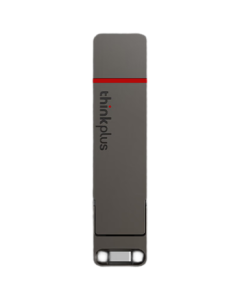 Lenovo 256GB Dual-Port Solid-State Flash Drive with Up to 430MB/s Speed, USB+Type-C High-Speed Large-Capacity Office U Disk TU200 Pro