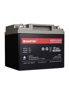 SANTAK UPS Uninterruptible Power Supply Castle Sealed Lead-Acid Battery C12-38 12V38AH Valve-Regulated Maintenance-Free
