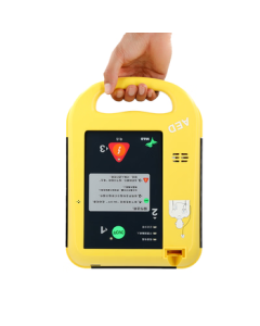 MaiBang AED Defibrillator Portable Home First Aid Semi-Automatic External Defibrillator AED7000 [Standard Configuration + Floor Cabinet]