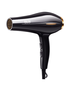AUX Hair Dryer for Home Use, 2000W High Power, Constant Temperature, Non-Damaging, Fast Drying, Professional Salon Hair Dryer, Black Wind Barrel AH7610