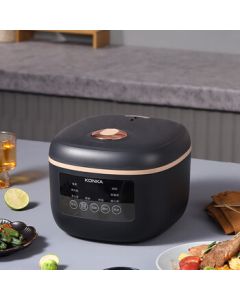 KONKA Smart Rice Cooker Multi-functional Pot for Soup, Porridge, and Family Use (2-5 People) with Firewood Cooking Mode Electric Rice Cooker KDFB-3050-M