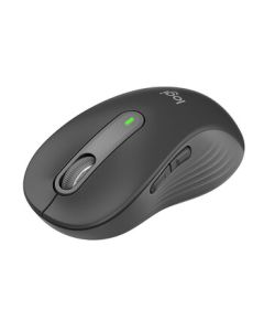 Logitech M650L Wireless Mouse (Black) - Dual-Mode Silent Business Office Portable Laptop Mouse for Large Hands
