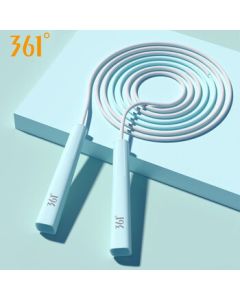 361° Kids Jump Rope for Primary and Secondary School Students - Exam Recommended Segmented Jump Rope Without Counter, Lime Green