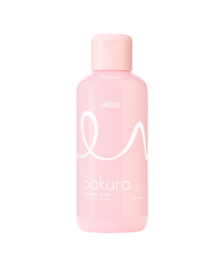 UKISS Sakura Pink Makeup Sponge Cleanser 150ml, Makeup Brush & Beauty Blender Cleaning Solution, Birthday Gift