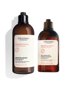 L'Occitane Herbal Repair Hair Care Gift Set (Shampoo 300ml + Conditioner 250ml) Nourishing Volumizing Smoothing Anti-Frizz