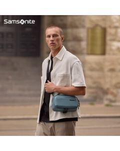 Samsonite Casual Crossbody Bag Travel Bag Fashion QW4 - Black