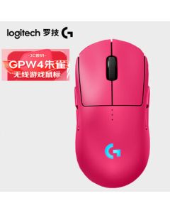 Logitech G GPW 4th Gen "Dog King" Wireless/Wired Dual-Mode Esports Gaming Mouse - Lightweight Mechanical Charging FPS Battle Royale LOL Valorant GPW 4th Gen Pink