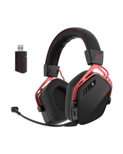 Siberia (XIBERIA) K03S Wireless 7.1 Version 2.4G Bluetooth Gaming Headset Over-Ear Low-Latency Esports Dedicated Smart Display PC Headset Samurai Black