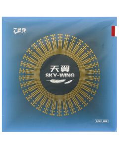 729 Skywing Table Tennis Rubber - Ultra-Light Sticky Inverted Rubber, Red, 40 Degrees
