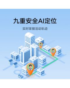 Xiaomi (MI) Mi Rabbit Kids Smartwatch C7A 4G Full Netcom HD Video Waterproof GPS Long Battery Life Student Smart Watch for Boys and Girls - Blue