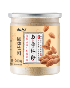 Yunshanban Sweet Almond Powder Pure Almond Tea Powder Instant Drink Breakfast Meal Replacement Powder Cookie Baking Ingredient Sweet Almond Cream 200g