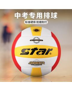 SATA Volleyball VB4055 - Official Middle School Exam Standard PU Soft/Hard Volleyball, Size 5