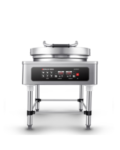 DEMASHI Commercial Electric Griddle Large Double-Sided Heating Automatic Electric Hot Plate Large Pancake Maker Canteen Flatbread Machine Fried Bun Pan Sauce Pancake Machine YCD60-A (380V)