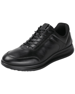 ECCO Men's Dress Shoes - Elevating Leather Casual Shoes, Yashi Series 207124, Black, Size 42