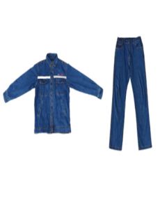 Hainavier Men's Casual Workwear for Autumn and Winter, Sizes 155#-195#, Light Blue, One Size