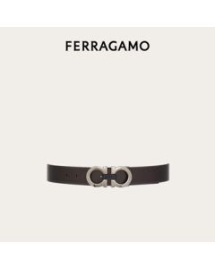 Ferragamo Men's Reversible Adjustable GANCINI Belt 0776310_C_110 Gift for Boyfriend