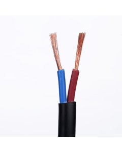 Jiayan RVV 2*1.5mm² National Standard Flame Retardant 2-Core Power Cable Multi-Strand Copper Flexible Sheathed Wire 100m