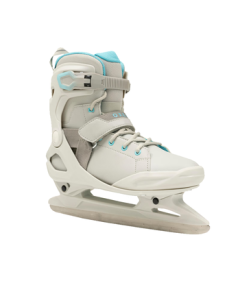 Decathlon Adult Ice Skates Figure Skates Professional Comfort Light Smoke Gray 39-2720588