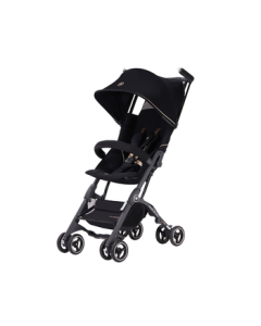 gb (Goodbaby) Pocket Stroller - Lightweight, Foldable Baby Stroller for Travel, Safe and Portable Pushchair for Infants, Black & Orange