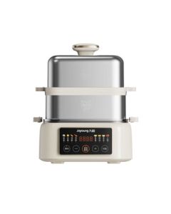 Joyoung Electric Steamer, Multi-Purpose Pot, Electric Hot Pot, Household Multi-Function Smart Electric Steamer with 11L Large Capacity, Two-Layer Steamer for Buns, Model DZ100HG-GZ985