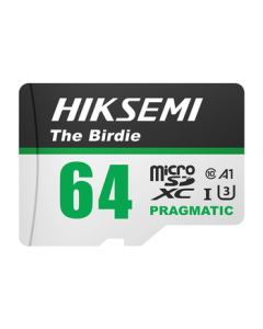 HIKVISION 64GB TF (MicroSD) Memory Card High-Speed Storage Card U3 C10 A1 for 4K Video Surveillance Cameras/Dash Cams