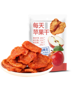 Arale Daily Dried Apples 110g High Fiber No Additives Yantai Fuji Apples Ready-to-Eat Dried Fruit Snack