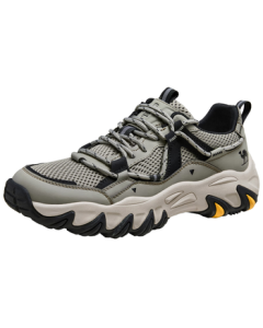 Camel (CAMEL) Mountain City Cat Paw Outdoor Hiking Breathable Comfortable Casual Sports Walking Shoes for Men G15S342004 Light Green 41