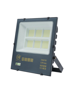 Yaming LED Floodlight Outdoor Waterproof Signage Spotlight High-Brightness Searchlight Construction Site Yard Floodlight YM-7070-300W White Light Nano Series
