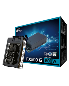 FSP Flex-500G (FSP500-50UG) 500W Power Supply (Small 1U Size/80PLUS Silver Certified/Full Modular/Fan Stop Technology)