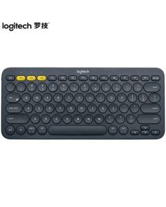 Logitech K380 Multi-Device Bluetooth Keyboard (Black) - Office Keyboard, Portable, Ultra-Thin, Laptop Keyboard
