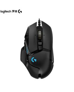Logitech G502 HERO Wired Gaming Mouse, HERO Sensor, RGB Lighting, Esports Mouse, Black