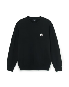 MLB Unisex Hoodie Couple's Fashion Minimalist Round Neck Versatile Casual Pullover Autumn/Winter 3AMTB0154-50BKS-XL