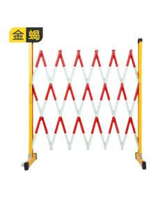 Golden Scorpion FRP Insulated Telescopic Fence Construction Barrier 1.2m Height * 5m Width
