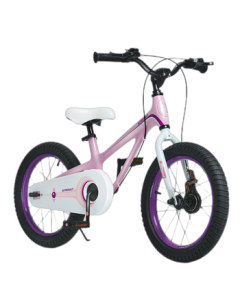 RoyalBaby Children's Bicycle for Ages 5-9, Commuter Magnesium Alloy Bike for Boys and Girls - Moon Series Astronaut 18-inch Pink