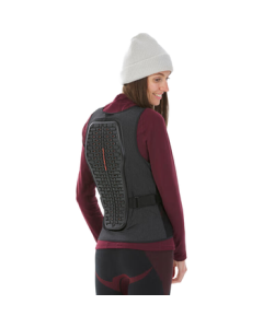 Decathlon Women's Ski Back Protector Black S 4572511 - Shock Absorption & Impact Resistance