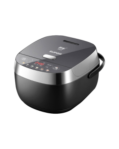 SUPOR ZMD Safe Series 5L Large Capacity Rice Cooker with Smart Timer and Spherical Pot IH Technology for 3-4 People, Obsidian Black SF50HC535