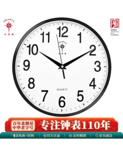 POLARIS Wall Clock, Fashion Creative Living Room Silent Minimalist Quartz Clock 30cm 2842 Black