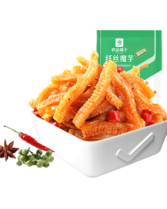 Bestore Spicy Vegetarian Tripe Shredded Konjac Snack - Instant Spicy Strips, Refreshing and Tasty Casual Snack, 150g
