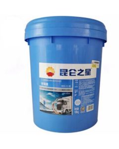 Kunlun Star HEC-II-35 Heavy-Duty Vehicle Engine Ethylene Glycol Coolant Green -35℃ 18kg/Drum
