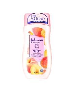 Johnson's Body Care Peach & Apricot Body Lotion 200ml (Long-lasting Moisture Deep Hydrating Body Lotion)