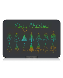 Newman 20-inch Color Rechargeable High-Brightness LCD Screen Electronic Blackboard Writing Board, Kids Drawing Board, Office Writing Pad, Baby Sketch Draft Board, Birthday Gift for Boys and Girls, Black