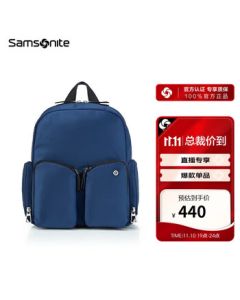 Samsonite Casual Women's Backpack Lightweight Bag Indigo Blue KQ0 - Perfect Gift for Girlfriend
