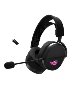 ROG Swift Edge Wireless Tri-Mode Gaming Headset with SpeedNova Wireless Technology, Lightweight RGB, and Delta Action