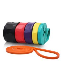 Zhongaoda Pull Band All-in-One 6-Piece Set Resistance Bands, Fitness Exercise Elastic Bands, Latex Resistance Bands, Track and Field Pull Bands for Pull-Ups and Squats, Men and Women Workout Bands (Random Colors)