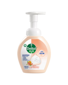 Dettol Foaming Hand Wash Grapefruit Scent 250ml, Disinfects & Inhibits 99.99% Bacteria, Kids Bubble Hyaluronic Acid Non-Refill