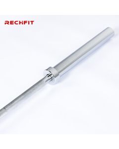 RECHFIT Olympic Barbell Bar 5CM Diameter for Weightlifting, Deadlifts, Squats, Bench Press - 2.2m Straight Bar 500lbs