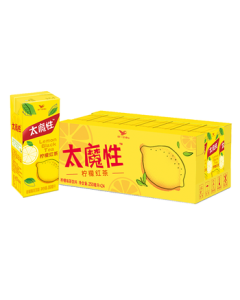 Uni-President Too Magical Lemon Black Tea Classic Drink 250ml*24 Boxes (Old or New Packaging Randomly Delivered)