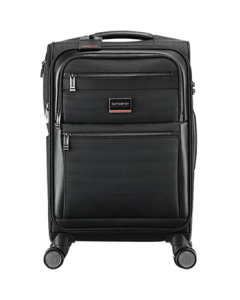 Samsonite 20-inch Hardside Spinner Suitcase, Executive Collection, Premium Business Travel Luggage, HO0 Black TSA Lock