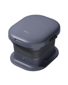 Midea Foldable Foot Soaking Tub with Constant Temperature Heating, Massage, and Portable Design - Ideal Birthday Gift for Men and Women (Model: ZS108)